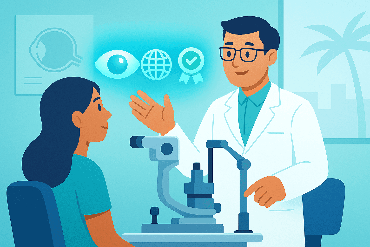 Are Ophthalmologists in Santo Domingo Certified and Experienced?