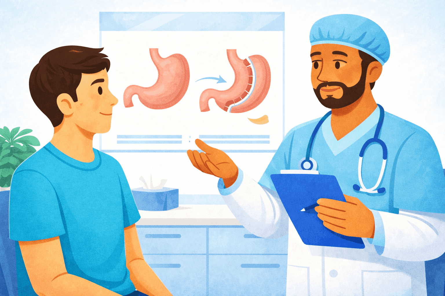 Is there any BMI or age limit for gastric sleeve surgery in Santo Domingo?