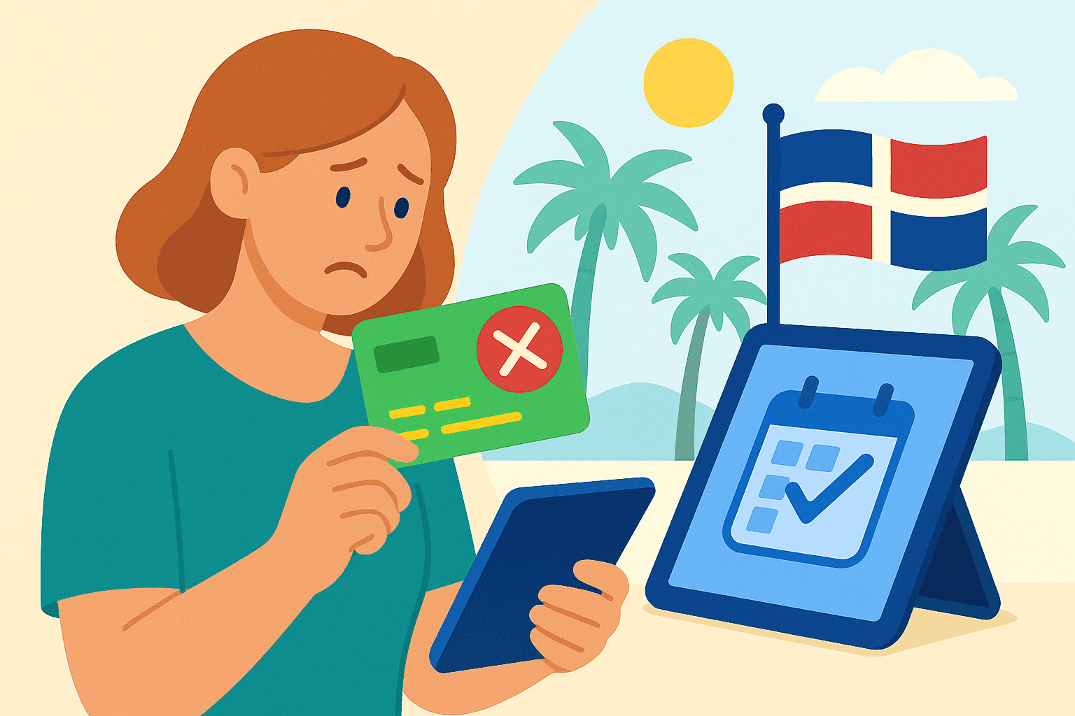 Can I pay with CareCredit in the Dominican Republic?